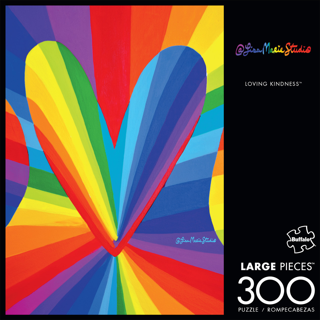 Rainbow Series: Loving Kindness 300 Piece jigsaw Puzzle