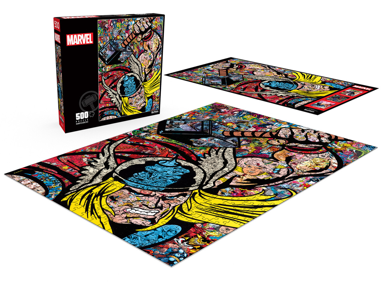 Marvel: Thor Collage 500 Piece Jigsaw Puzzle