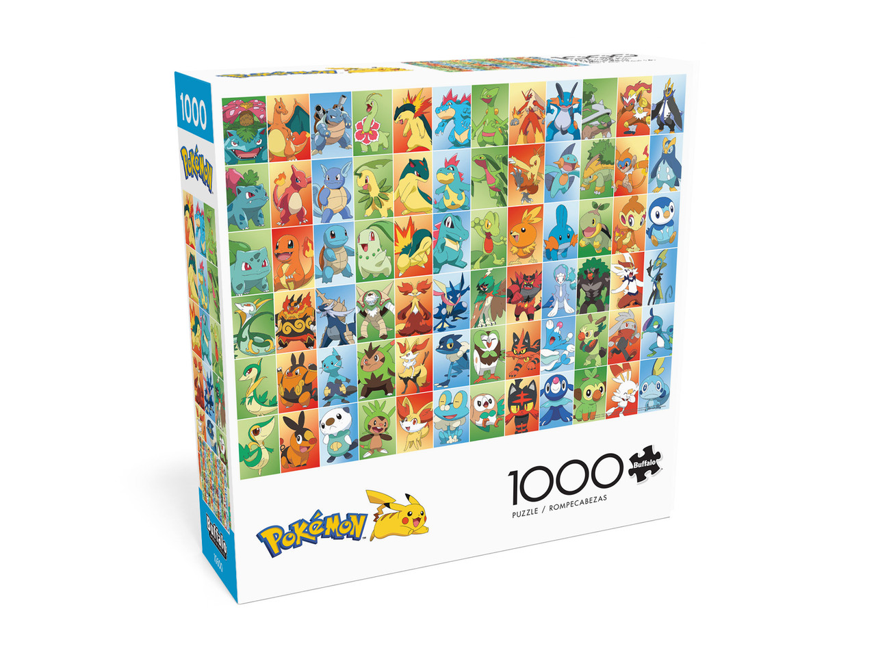 Pokemon Panels 1000 Pieces Puzzle