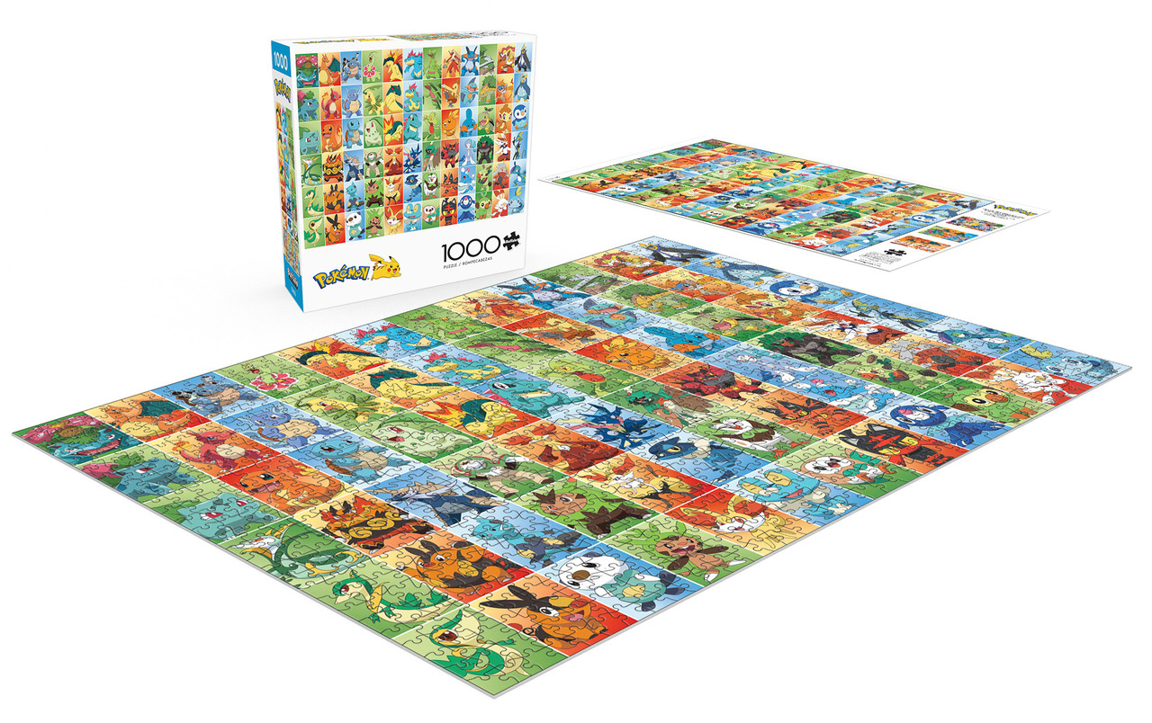 Comprar Puzzle 1000 Pokemon Puzzle adulto online
