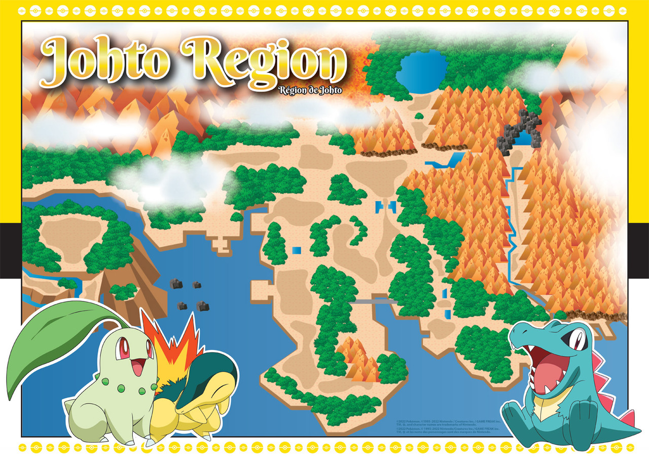 Pokemon - Kanto Region 500 Piece Puzzle