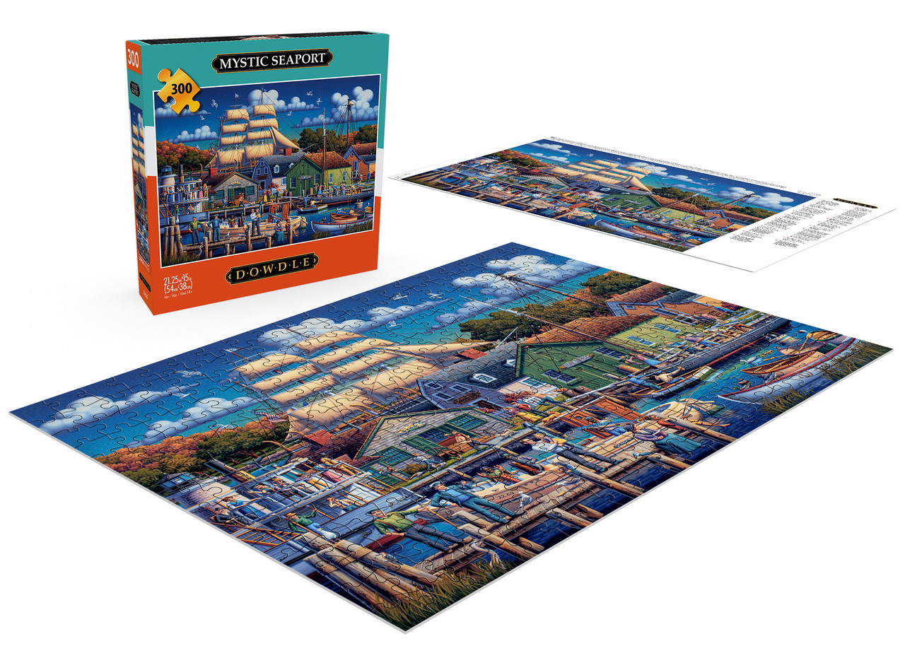 Dowdle: Mystic Seaport 300 Piece Puzzle