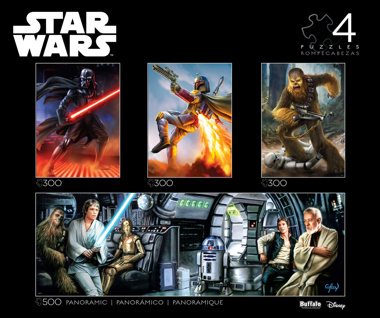 Buffalo Games 500-Piece Star Wars Darth Vader and the Imperial Army Jigsaw  Puzzle 