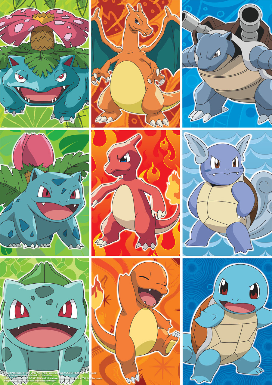 First Partner Pokemon: Kanto 300 Piece Puzzle