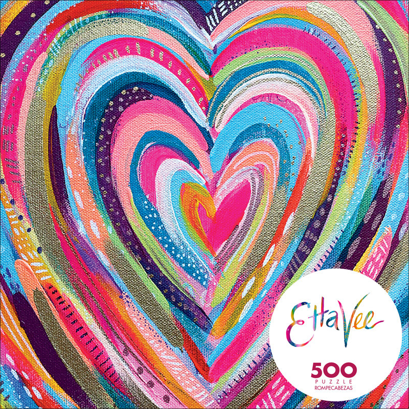 Ettavee: Bright Heart 500 Piece Puzzle