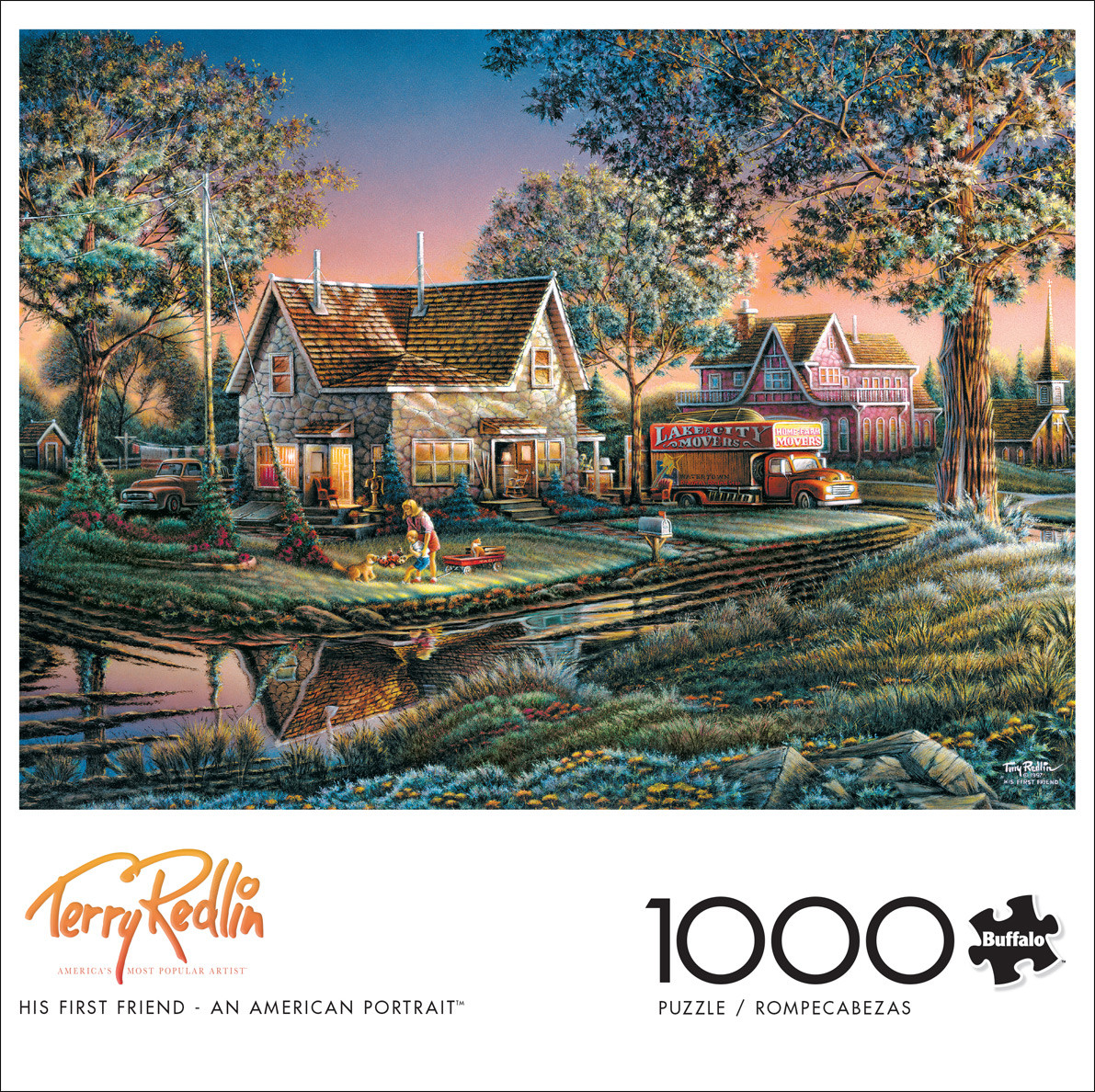 Terry Redlin: His First Friend - An American Portrait 1000 Piece