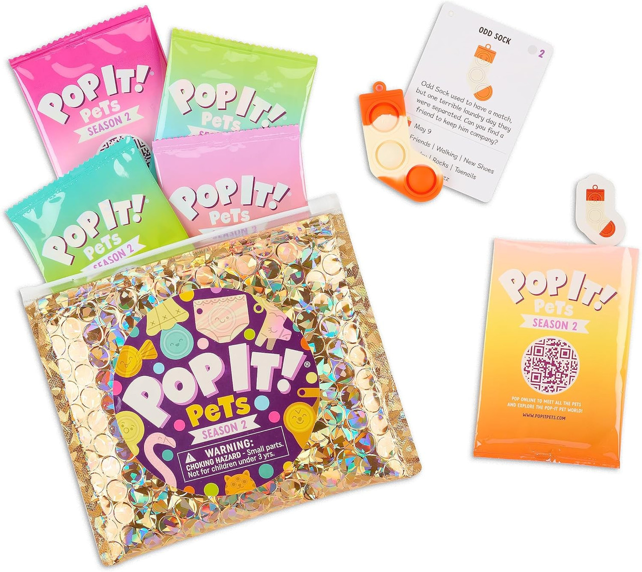 Pop It! Go Bubble Popping Sensory Game by Buffalo Games 