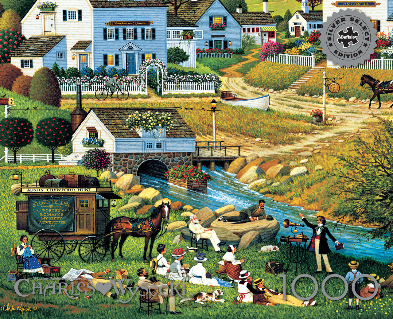 Charles Wysocki: Hound of the Baskervilles 1000 Piece Puzzle