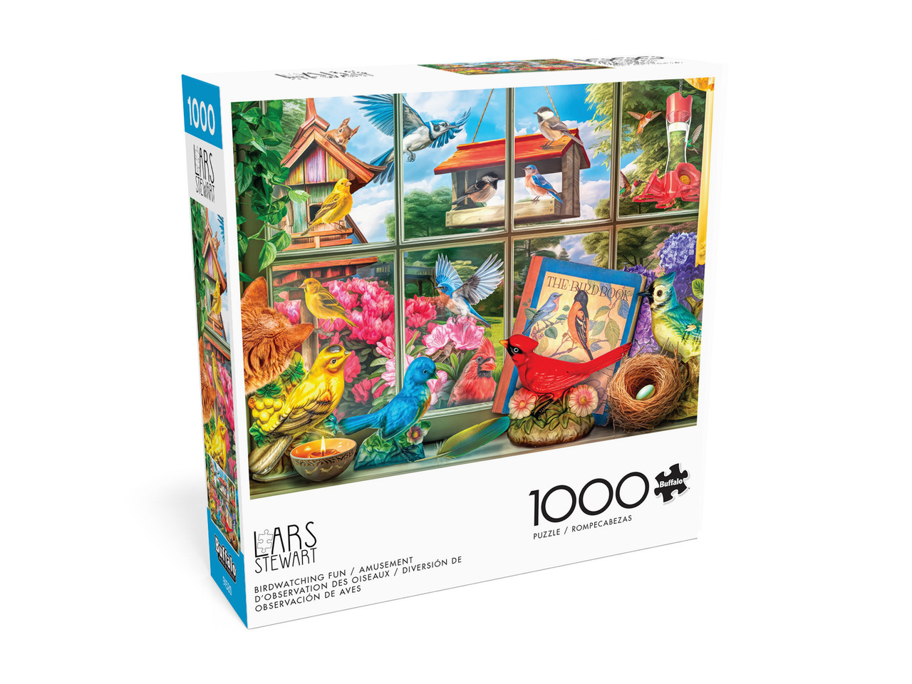 Lars Stewart Birdwatching Fun 1000 Piece Puzzle lars-stewart-birdwatching-fun-1000-piece-puzzle