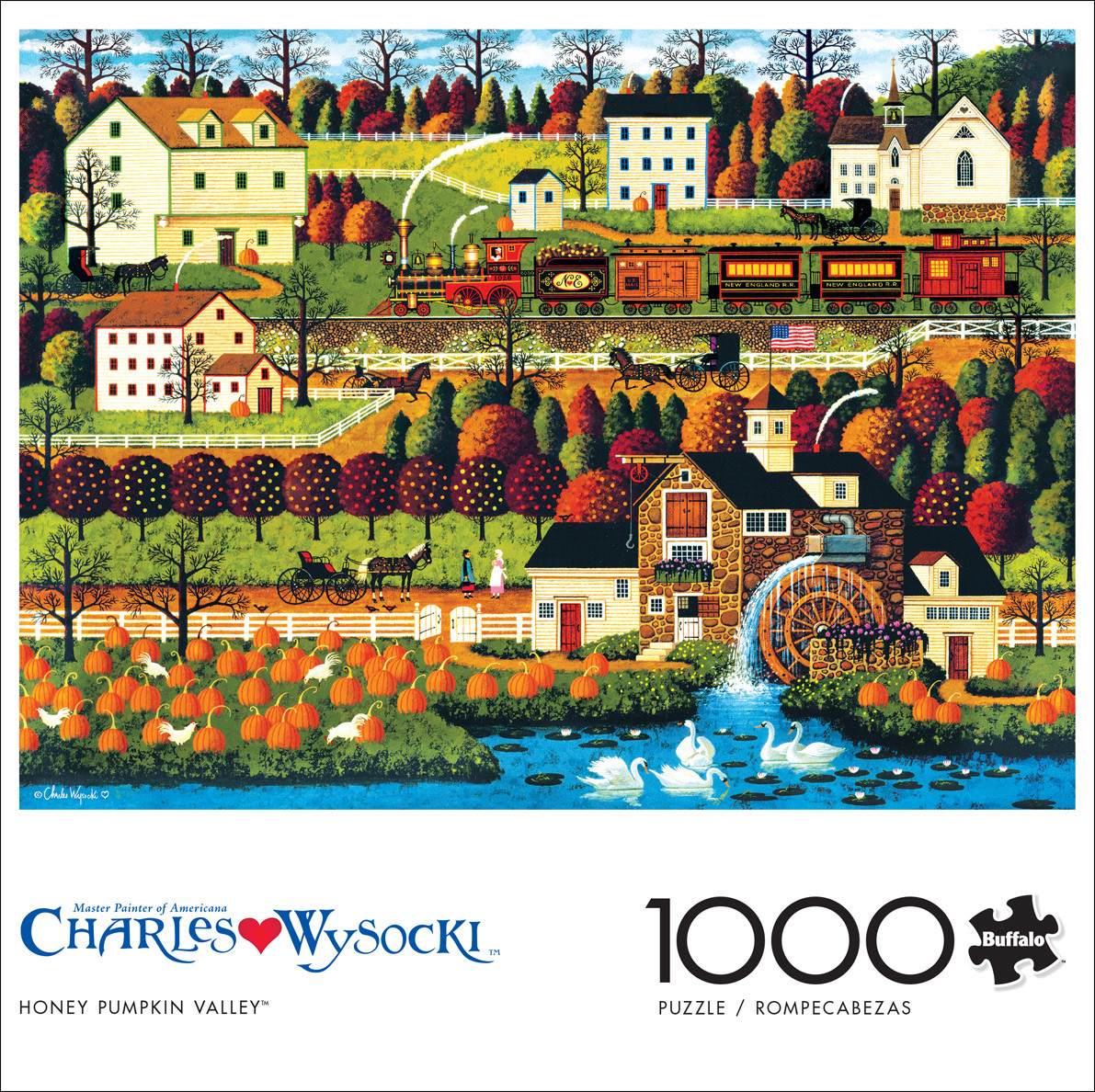 Puzzle 1000 Pezzi Empireposter – Casetta Per Uccelli Colorata 68x48 Cm – Cartone Di Qualità, Idea Regalo - 5