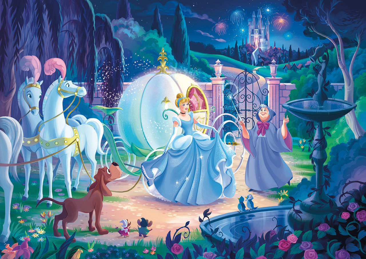 Ceaco Puzzle: Disney - Cinderellas Carriage 500 Piece Puzzle