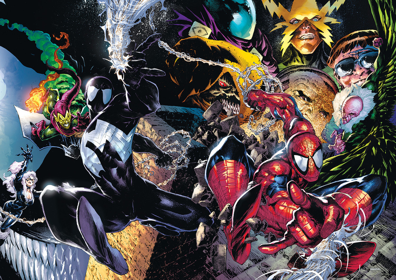 Marvel - The Amazing Spider-Man #4 - 500 Piece Puzzle (Noir Select