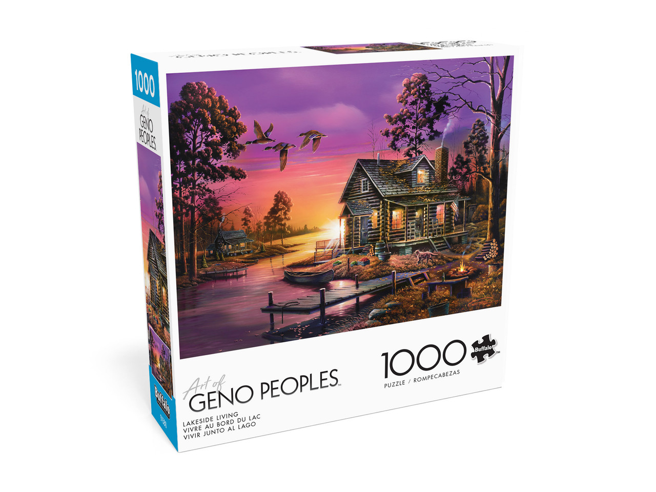 Buffalo Games Puzzle 'Classic Summer Night' – 1000 Teile, Mit Bonus-Poster, 67,9x50,2 Cm