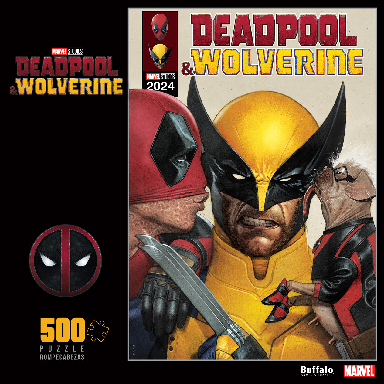 Marvel - Deadpool Comic Book 500 Piece Puzzle
