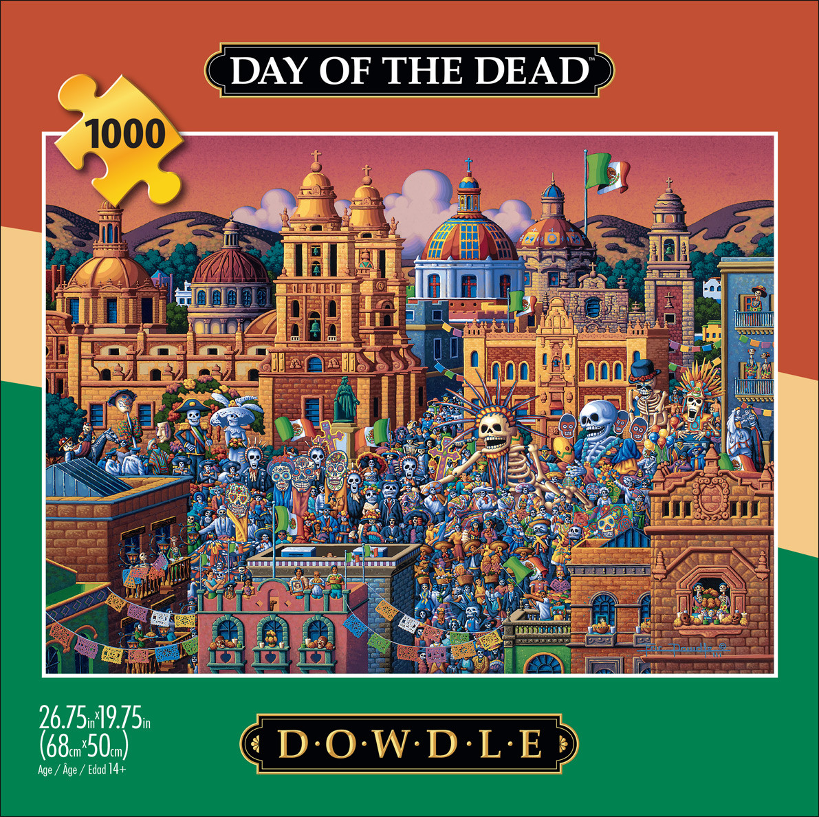 Eric Dowdle: Day of the Dead 1000 Piece Puzzle