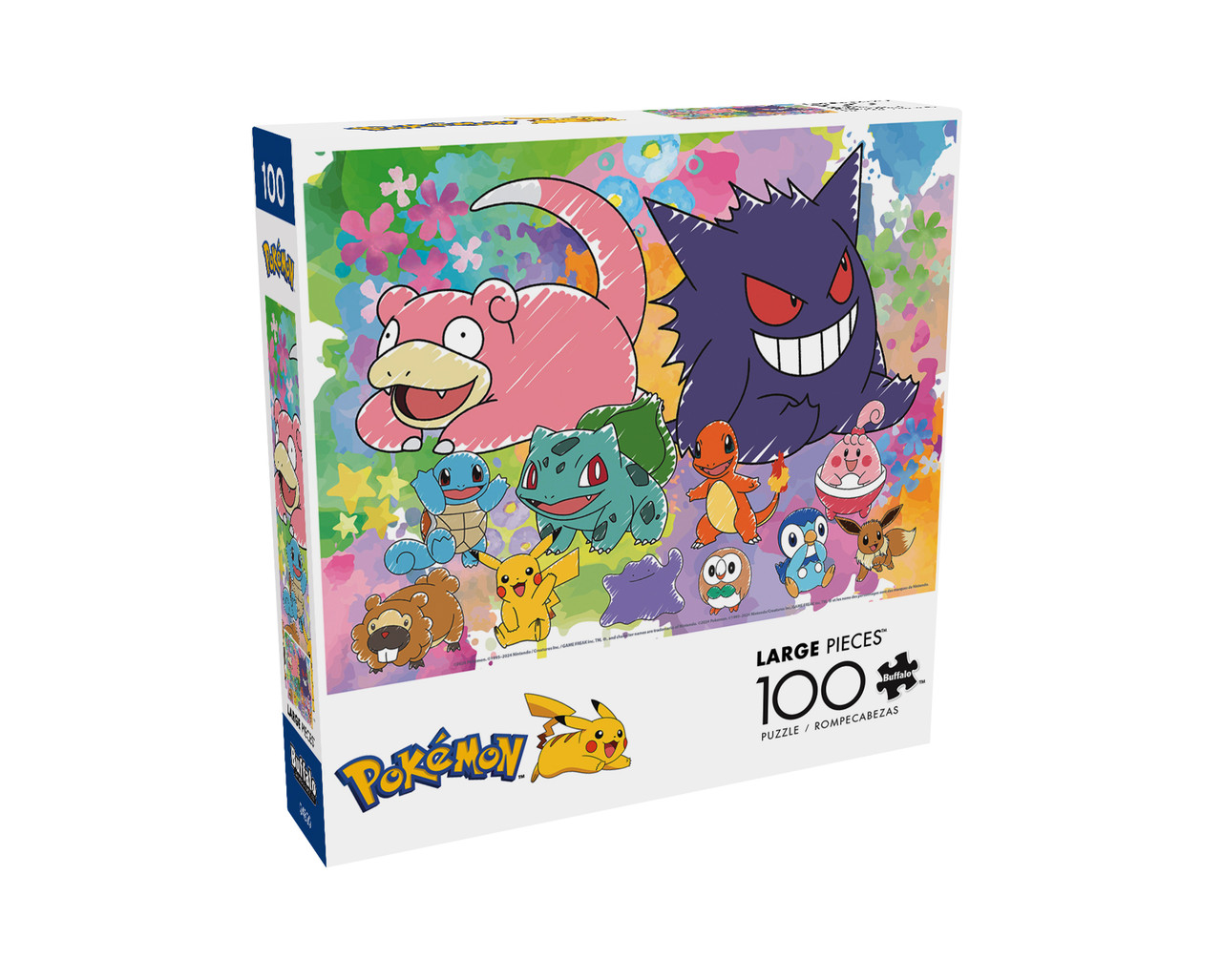 Pokemon Canvas Art 100 Piece Puzzle pokemon-canvas-art-100-piece-puzzle