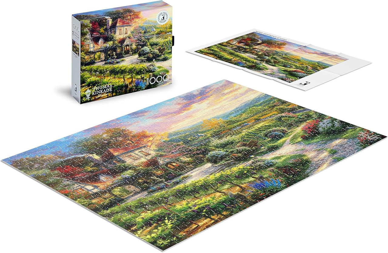 Ceaco Puzzle: Thomas Kinkade: Wine Country Living 1000 Piece