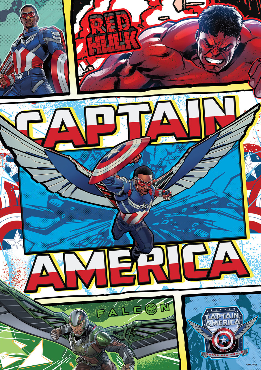 Marvel - Captain America: Brave New World 500 Piece Puzzle