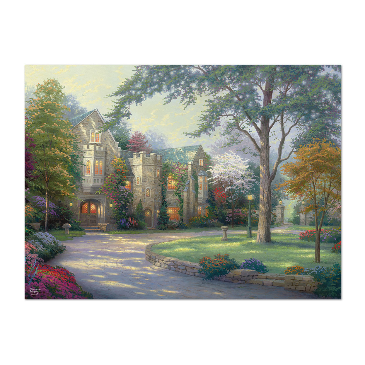 Ceaco: Sapphire Select: Thomas Kinkade - Beyond Summer Gate 1000