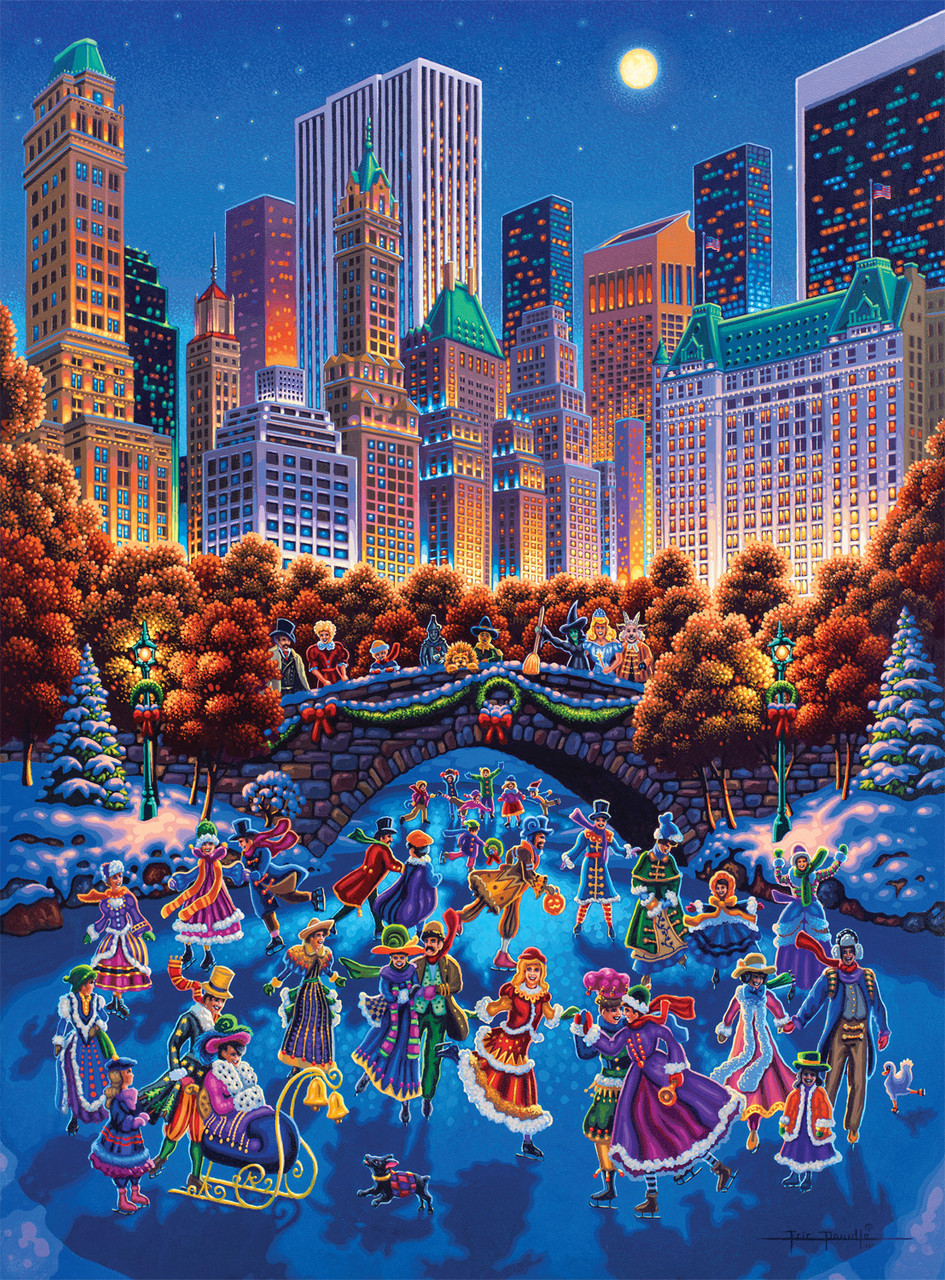 イーグルス『ＴＨＥ　ＧＡＴＥＳ　ＯＦ　ＤＲＥＡＭＳ』輸入ブートレッグ盤ＣＤ２枚組 Eric Dowdle: Central Park Skating 1000 Piece Puzzle