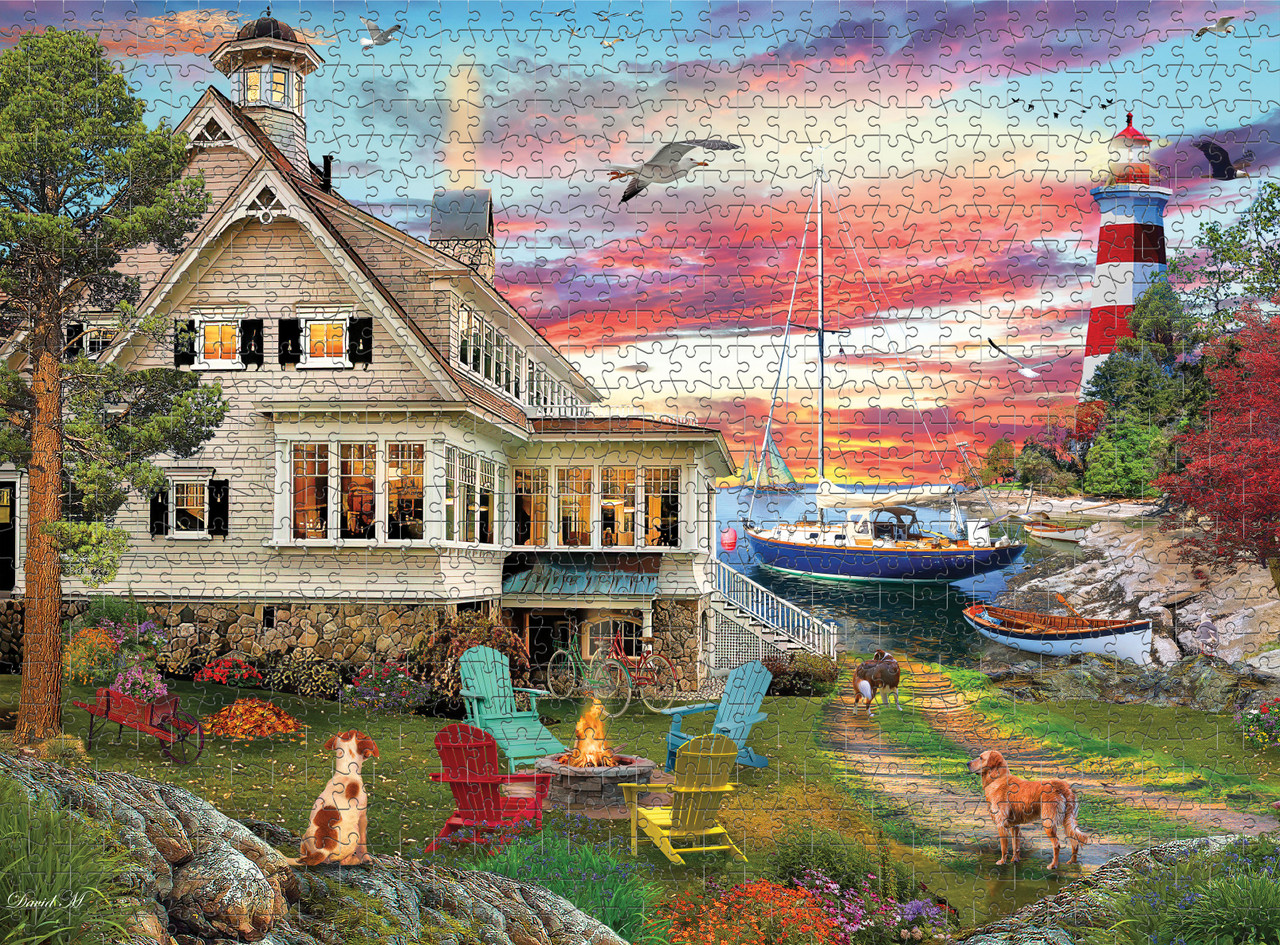 David Maclean: My Ocean Hideaway 1000 Piece Puzzle