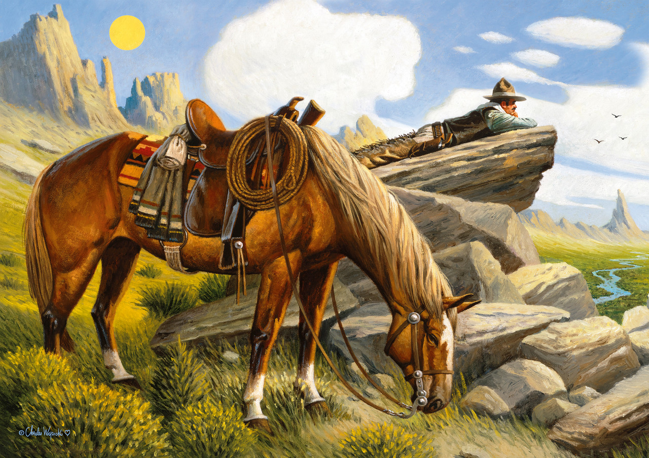 美品 ALEXIASTAM Charlie Peace of mindトップ S Charles Wysocki: Thinking About Amanda 300 Piece Puzzle