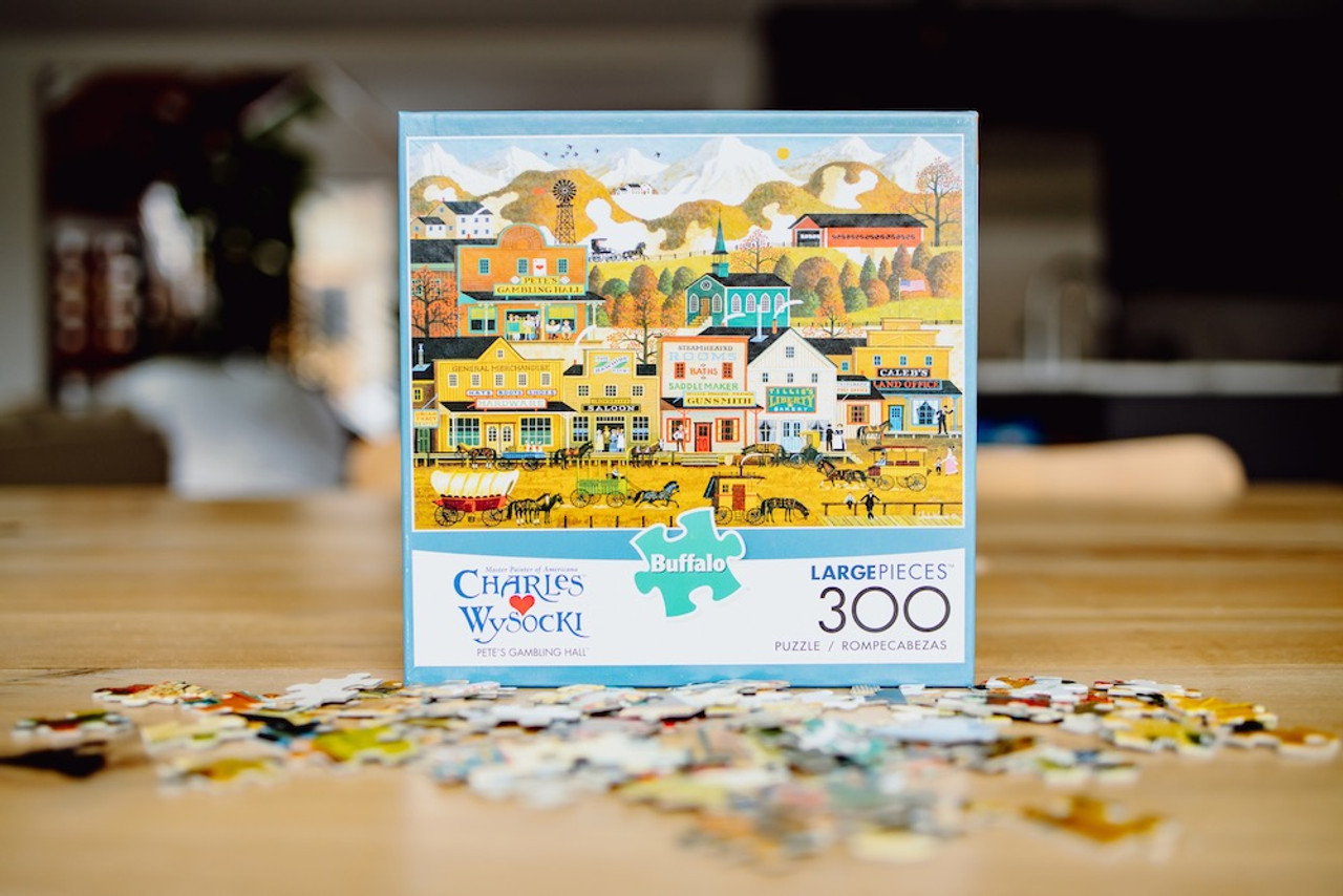 How Long Does It Take to Do a 300-Piece Jigsaw Puzzle? - Buffalo Games