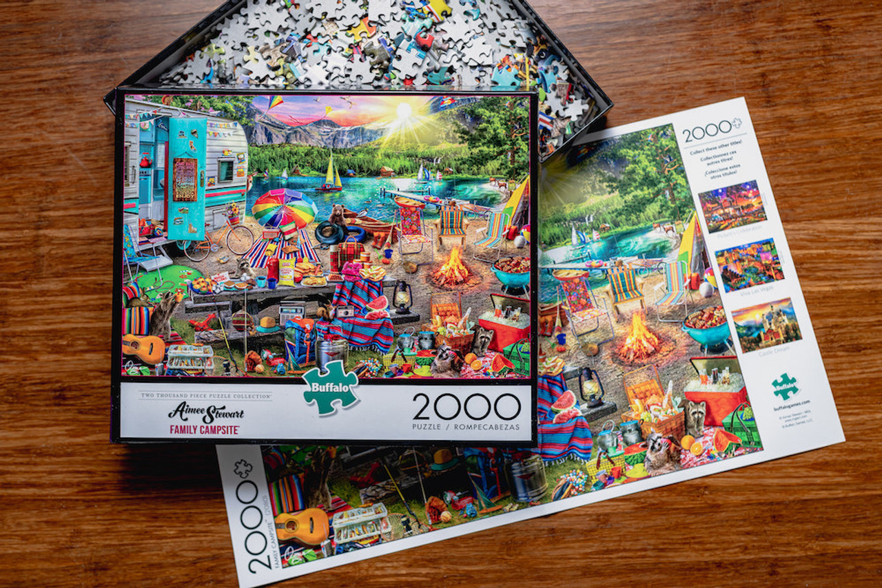 The Fastest Way to Solve a 2,000-Piece Puzzle - Buffalo Games