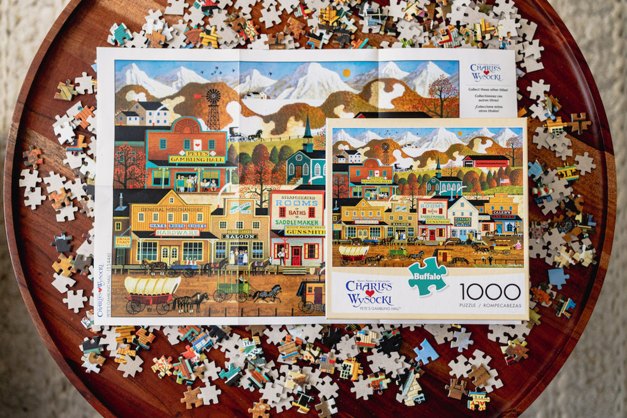The Fastest Way to Solve a 1,000-Piece Puzzle - Buffalo Games
