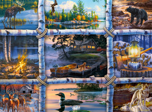 Darrell Bush North Country 1000 Piece Jigsaw Puzzle Darrell Bush North Country 1000 Piece Jigsaw Puzzle