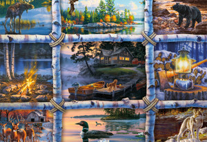 Darrell Bush North Country 1000 Piece Jigsaw Puzzle