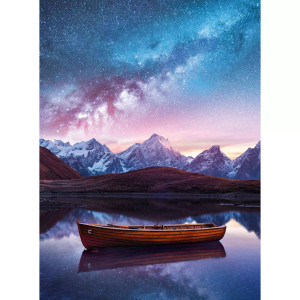 blanc - CALM BOAT 300 Piece Jigsaw Puzzle blanc - CALM BOAT 300 Piece Jigsaw Puzzle