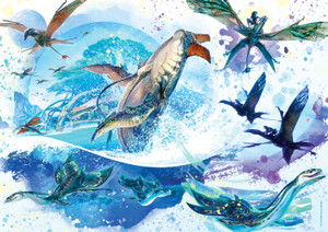 Avatar - Oceans of Pandora 300 Piece Puzzle Avatar - Oceans of Pandora 300 Piece Puzzle