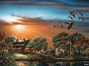 Terry Redlin: Lazy Afternoon 1000 Piece Puzzle Terry Redlin: Lazy Afternoon 1000 Piece Puzzle