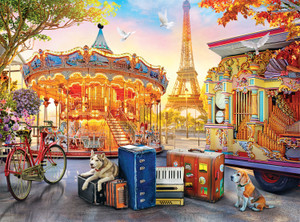 Vivid: Carrousel de Paris 1000 Piece Puzzle