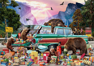 Yosemite Picnic 300 Large Piece Puzzle Yosemite Picnic 300 Large Piece Puzzle