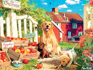 Dog Days Fun at the Amusement Bark 750 Piece Jigsaw Puzzle