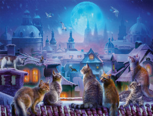 Cats: Assembly of Cats 750 Piece Puzzle Cats: Assembly of Cats 750 Piece Puzzle