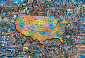 Eric Dowdle: Best of America 2000 Piece Puzzle Eric Dowdle: Best of America 2000 Piece Puzzle