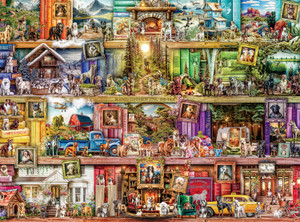 Aimee Stewart: The Library of Dogs 1000 Piece Puzzle Aimee Stewart: The Library of Dogs 1000 Piece Puzzle