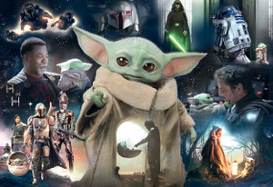 Star Wars - Grogu's Journey 2000 Piece Puzzle (Silver Select Edition - Giftable package with silver foil accents) Star Wars - Grogu's Journey 2000 Piece Puzzle (Silver Select Edition - Giftable package with silver foil accents)