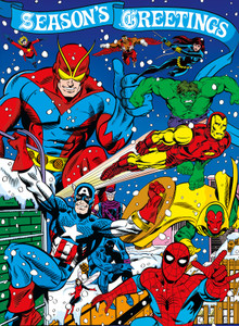 Season's Greeting From Marvel 100 Piece Puzzle Season's Greeting From Marvel 100 Piece Puzzle