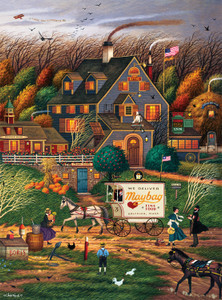 Charles Wysocki: Secret Passage Inn 1000 Piece Puzzle Charles Wysocki: Secret Passage Inn 1000 Piece Puzzle