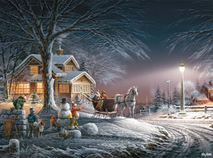 Terry Redlin: Winter Wonderland 1000 Piece Puzzle Terry Redlin: Winter Wonderland 1000 Piece Puzzle