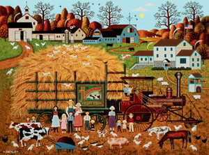 Charles Wysocki: Honeynut Valley Farm 1000 Piece Puzzle Charles Wysocki: Honeynut Valley Farm 1000 Piece Puzzle