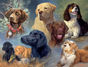Hautman Brothers: Treasured Friends 750 Piece Puzzle Hautman Brothers: Treasured Friends 750 Piece Puzzle