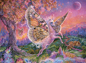 Josephine Wall: Fluttercorn Dreamscape 1000 Piece Puzzle Josephine Wall: Fluttercorn Dreamscape 1000 Piece Puzzle