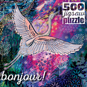 Bonjour: Crane Magic 500 Piece Puzzle