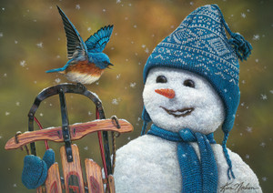 Kim Norlien:  Snow Brother 300 Piece Puzzle Kim Norlien:  Snow Brother 300 Piece Puzzle
