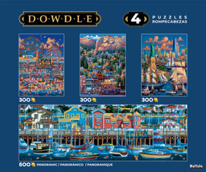 Eric Dowdle 4 in 1 Multipack 300-piece & 500-piece Puzzles Eric Dowdle 4 in 1 Multipack 300-piece & 500-piece Puzzles